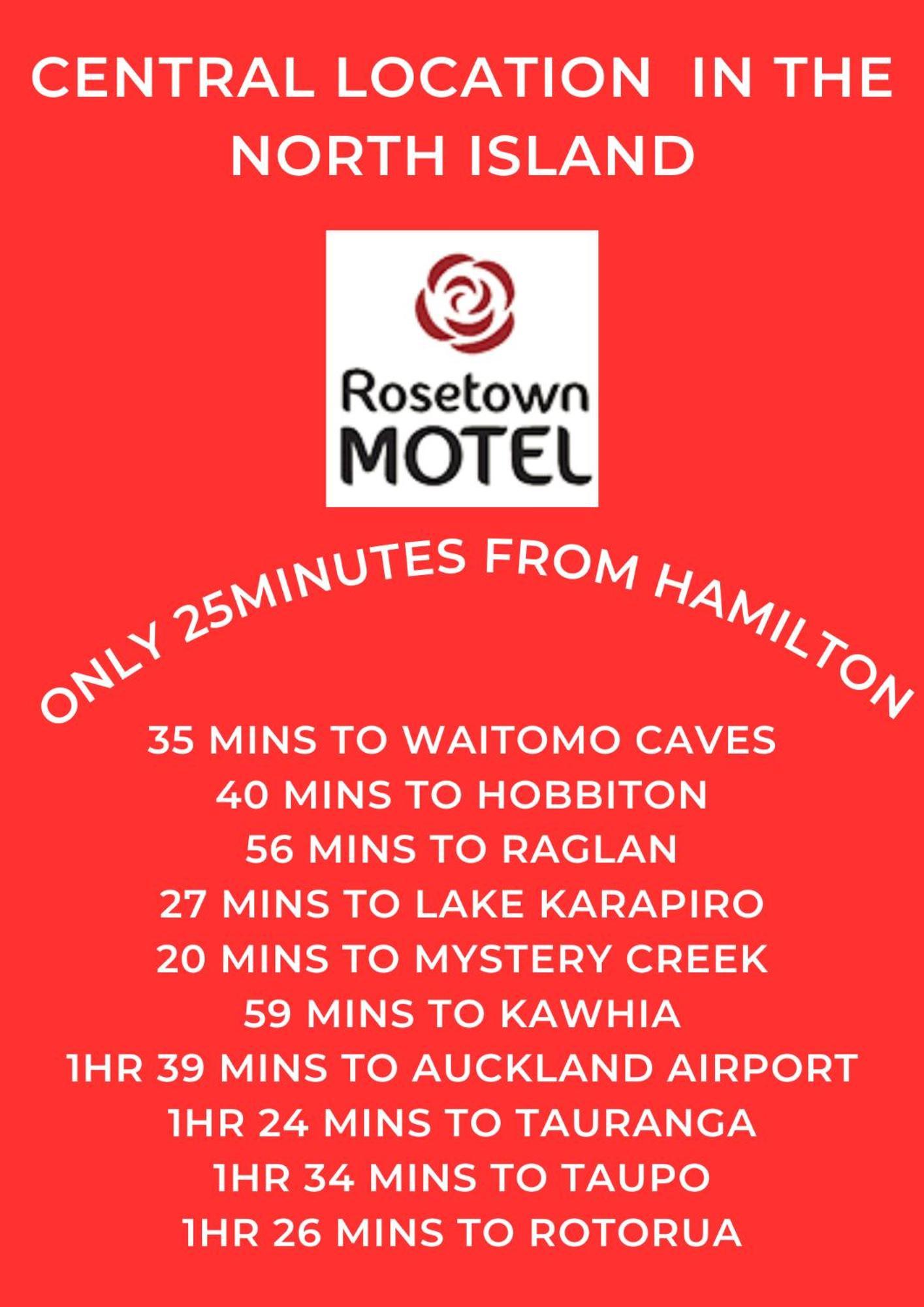 Rosetown Motel Te Awamutu Εξωτερικό φωτογραφία
